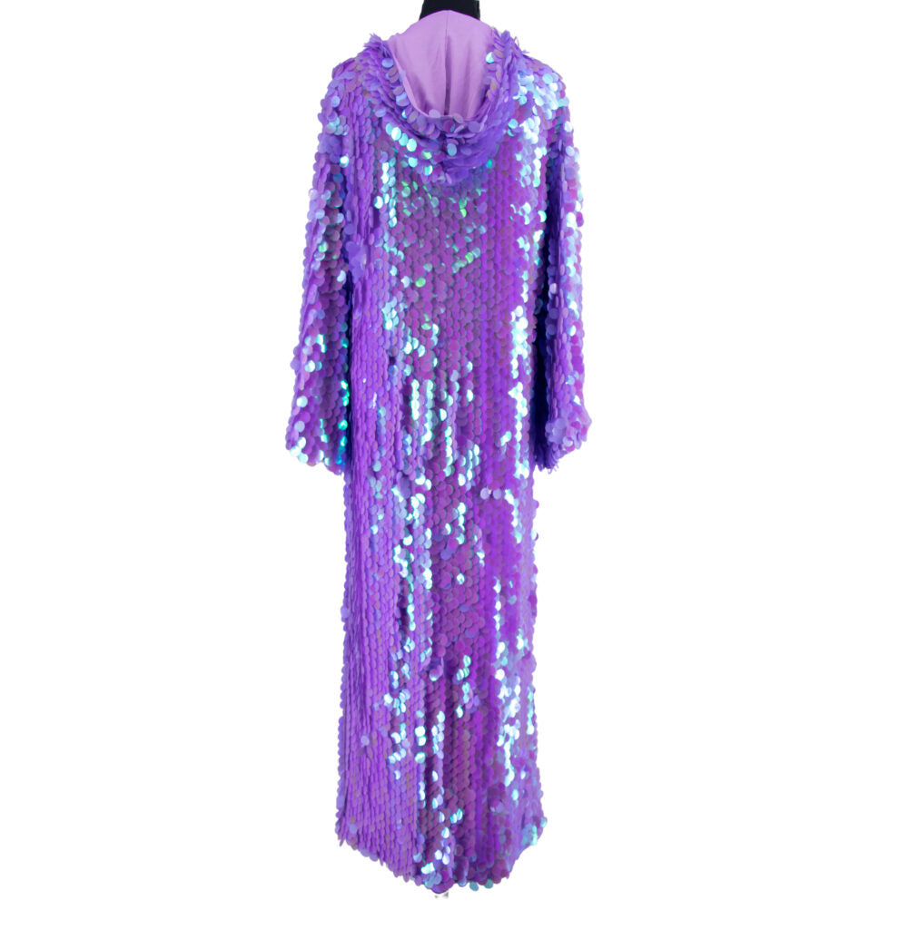FESITVAL LAVENDER DUSTER MERMAID W/HOOD UNISEX