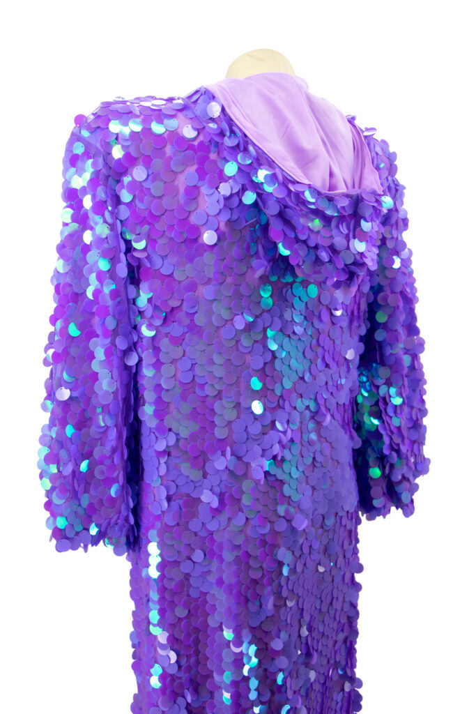 FESITVAL LAVENDER DUSTER MERMAID W/HOOD UNISEX
