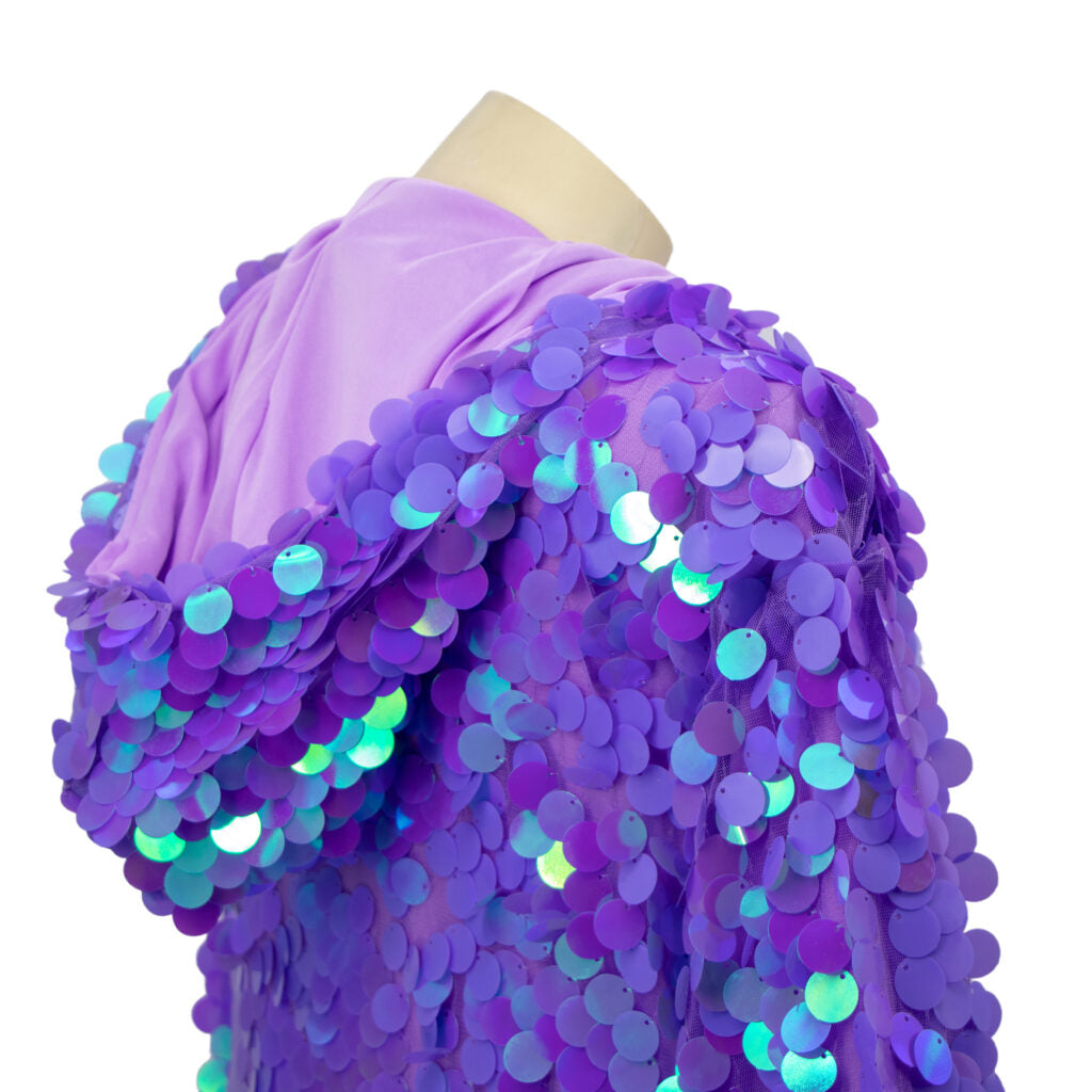 FESITVAL LAVENDER DUSTER MERMAID W/HOOD UNISEX