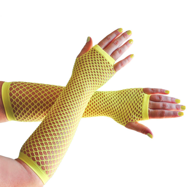 ARM FISHNET GLOVE – LONG GOTHIC HALLOWEEN