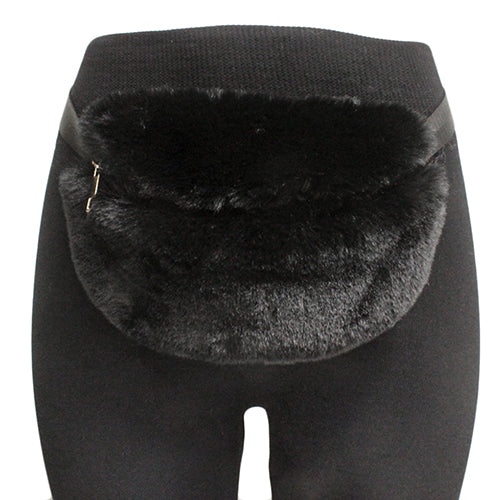 FANNY PACK FAUX FUR CHEETAH PRINT FESTIVAL FANNY PACK WAIST PURSE