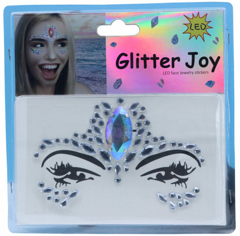 Light Up Face Gems