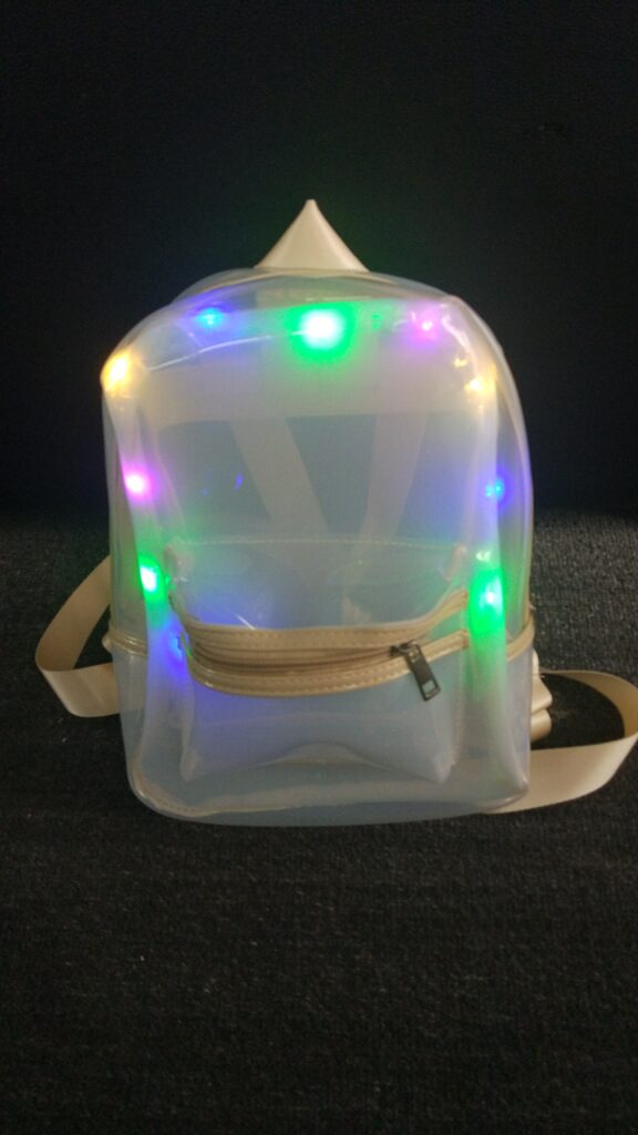 LED BACKPACK Festivalwear Concert Rave EDM festival