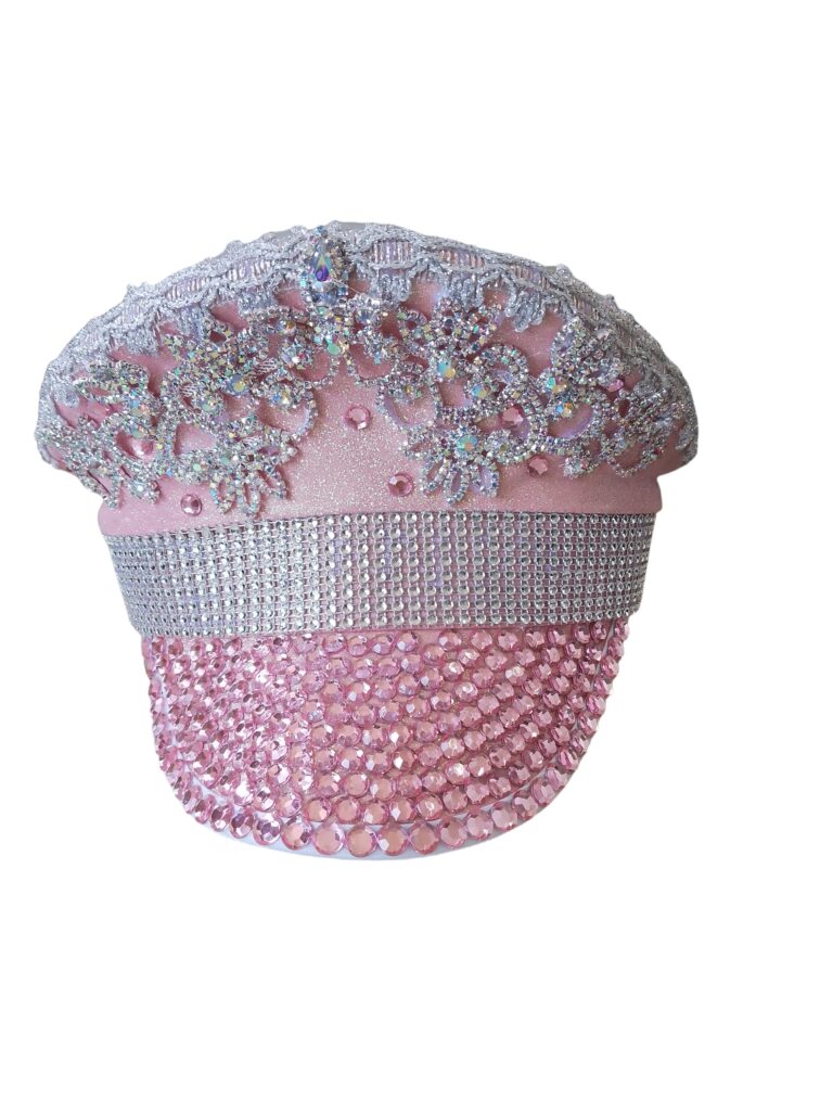 Pink Capitan Barbie Bling Hat