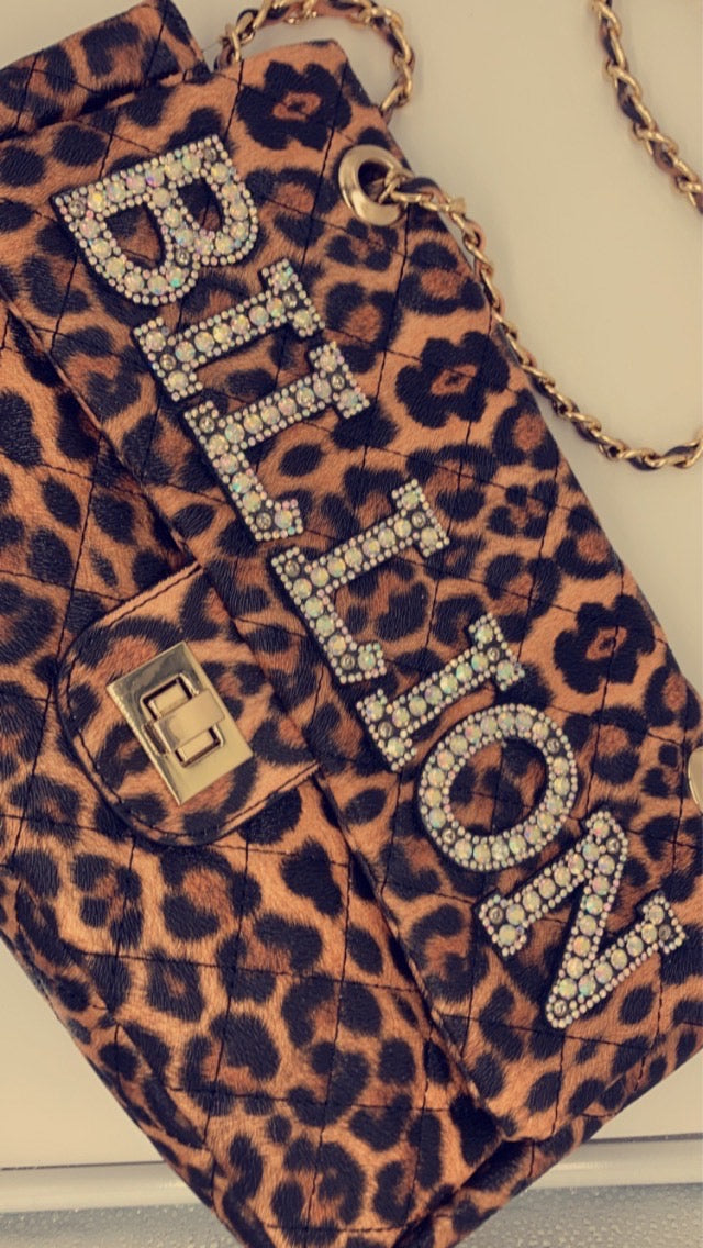 BILLION DOLLAR QUILTED SHOULDER BAG PURSE