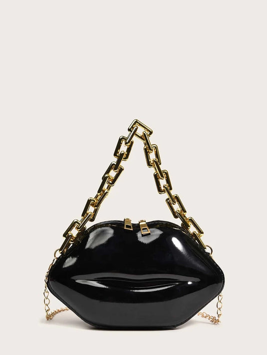 Shiny Kiss Purse Evening Bag