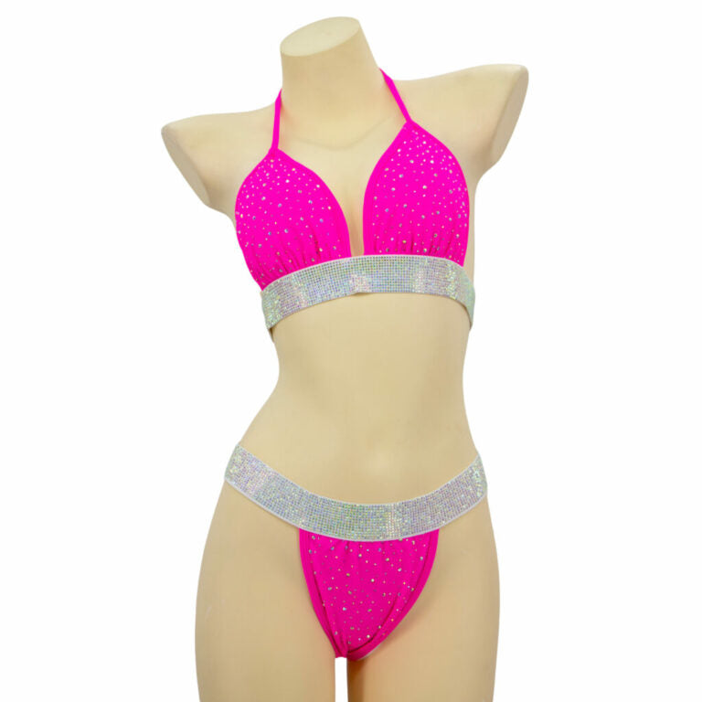 Rhinestone Starburst Sexy Bikini Set