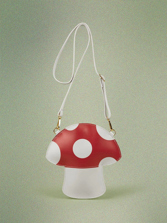 CROSSBODY MUSHRROM PURSE HANDBAG CLUTCH