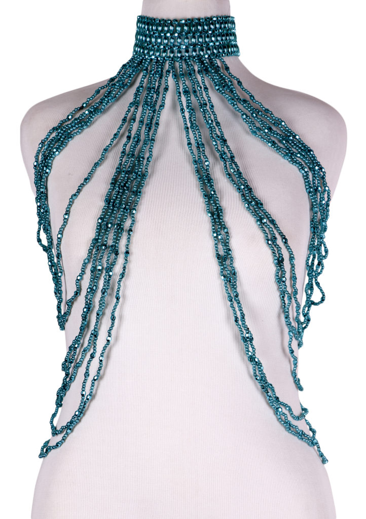 Beaded Choker Knecklace (Belt not Included)