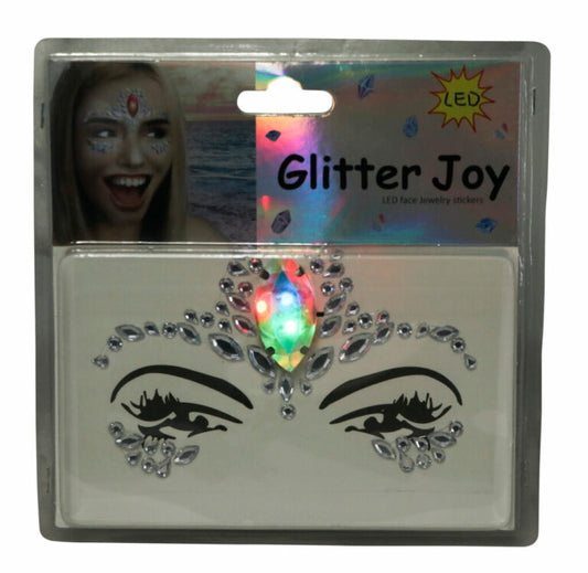 Light Up Face Gems