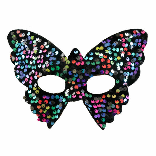 BUTTERFLY SEQUINS MASK