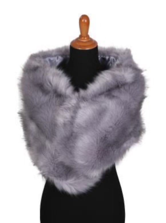 Faux Fur Wrap Stole