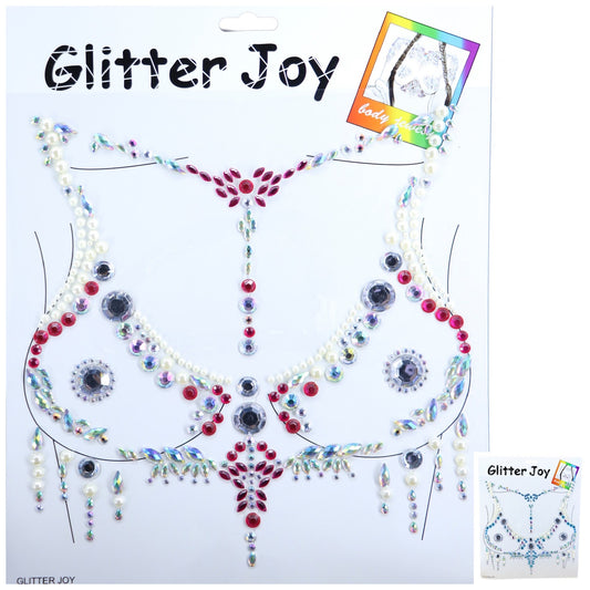 Rhinestone body glitter